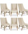 MACY'S ERYK 6PC HOST CHAIR SET