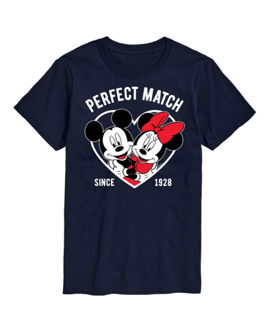 Airwaves Men's Disney Standard Short Sleeve T-shirt In Blue