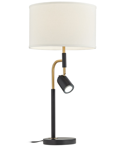 Pacific Coast Holmes Table Lamp In Matte Black Powder Coat
