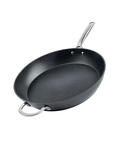 Granite Stone Diamond Armor Max Aluminum Hard Anodized 14" Ultra Release Skillet In Black