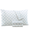 CHARTER CLUB DAMASK DESIGNS PRINTED 550 THREAD COUNT PRINTED COTTON 3-PC. SHEET SET, TWIN, CREATED FOR MACY'S