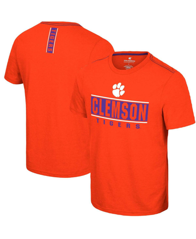 Colosseum Men's  Orange Clemson Tigers No Problemo T-shirt