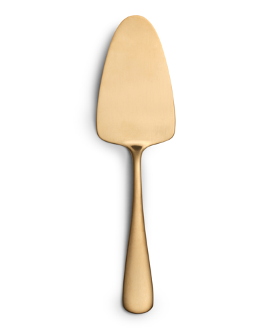 Year & Day Pie Server In Matte Gold