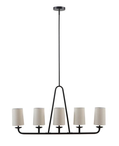 Ink+ivy Serenitie 5-light Linear Chandelier In Bronze