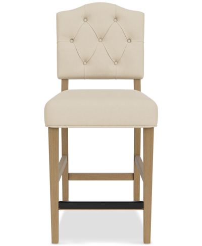 Macy's Jesilyn 8pc Counter Height Chair Set In Ivory