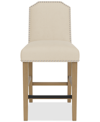Macy's Hinsen 8pc Counter Height Chair Set In Ivory
