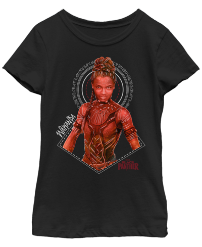 Marvel Kids' Girls Black Panther Shuri Poster T-shirt