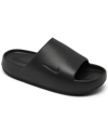 Nike Serene Contoured Open Toe Slides In Black