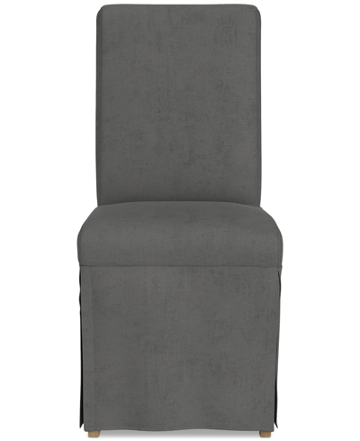 Macy's Estby 8pc Dining Chair Set In Slate