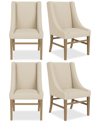 MACY'S ERYK 4PC HOST CHAIR SET