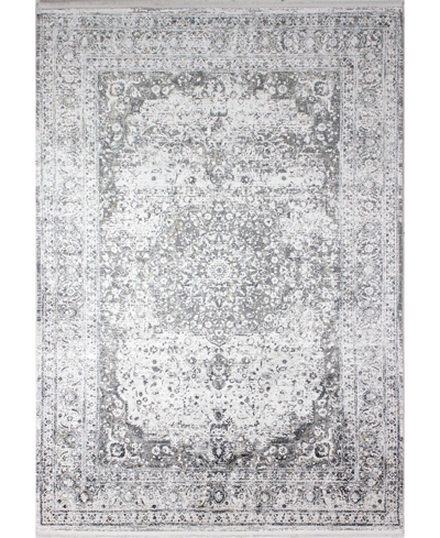Bb Rugs Charm Chm135 7'9" X 9'9" Area Rug In Ivory,gray