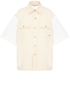 Stella Mccartney Workwear Shirt In Beige