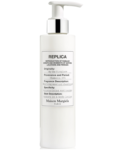 MAISON MARGIELA REPLICA BY THE FIREPLACE SCENTED BODY LOTION, 6.7 OZ.