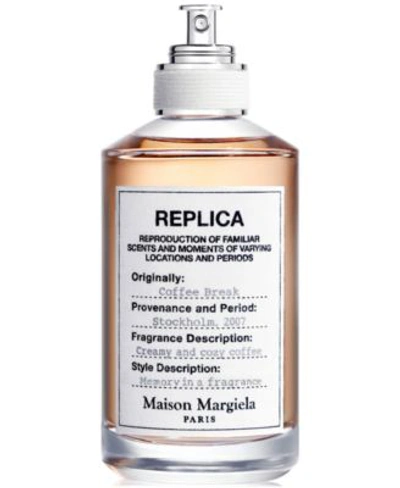 Maison Margiela Replica Coffee Break Eau De Toilette Fragrance Collection In No Color