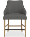 Macy's Nelin 8pc Counter Height Chair Set In Slate