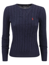 Polo Ralph Lauren Navy Cashmere Blend Sweater