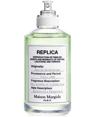 Maison Margiela Replica Matcha Meditation Eau De Toilette, 3.4 Oz. In No Color