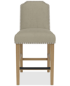Macy's Hinsen 8pc Counter Height Chair Set In Sand