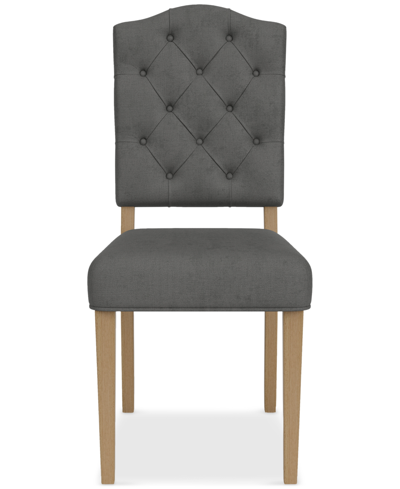 Macy's Jesilyn Dining Chair In Slate