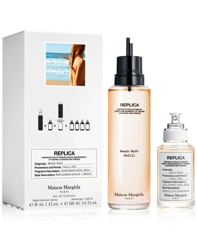 Maison Margiela 2-pc. Replica Beach Walk Eau De Toilette Travel Refill Gift Set In No Color