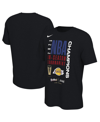Nike Men's And Women's  Black Los Angeles Lakers 2023 Nba In-season Tournament Champions Locker Room In Black