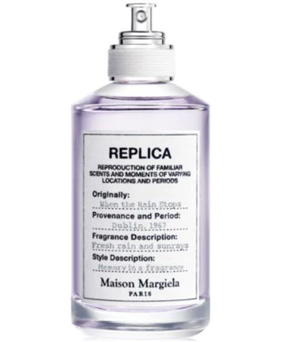 Maison Margiela Replica When The Rain Stops Eau De Toilette Fragrance Collection In No Color