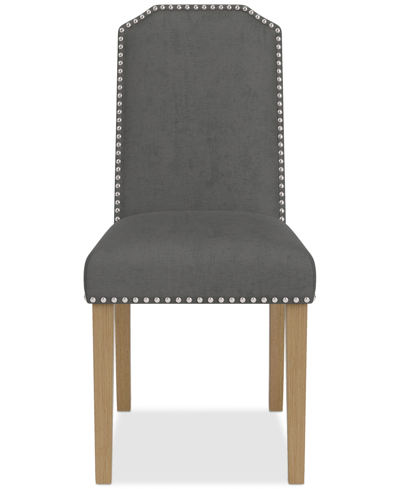 Macy's Hinsen Dining Chair In Slate