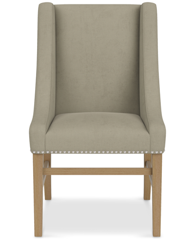 Macy's Eryk 8pc Host Chair Set In Sand