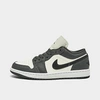 Nike Jordan Women's Air Retro 1 Low Casual Shoes In Sail/off Noir/dark Grey/white