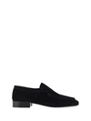 The Row Soft Suede Easy Loafers