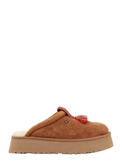 UGG SUEDE MULE WITH MULTICOLOR DETAIL