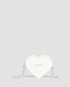 Dr. Martens' Vegan Mini Heart Shaped Bag In Weiss