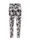 Palm Angels Nylon Trouser With Palms Allover Print