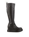 Paloma Barceló Woman Boot Dark Brown Size 10 Soft Leather In Brown