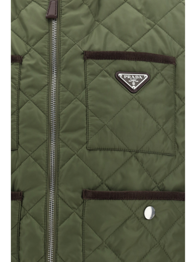 Prada Vest In Militare