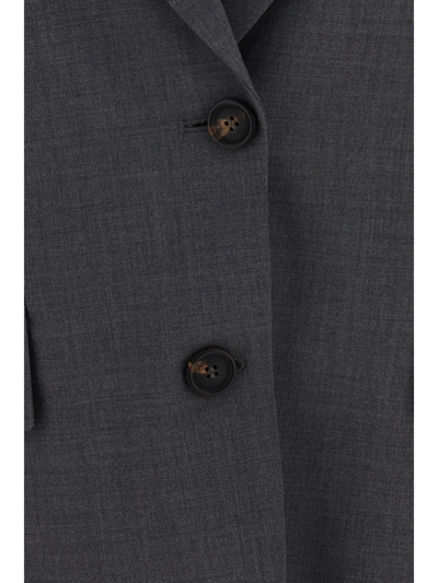 Brunello Cucinelli Jacket In Gray