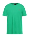 Peuterey Man T-shirt Green Size 3xl Cotton