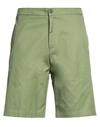 Costumein Man Shorts & Bermuda Shorts Military Green Size 38 Cotton