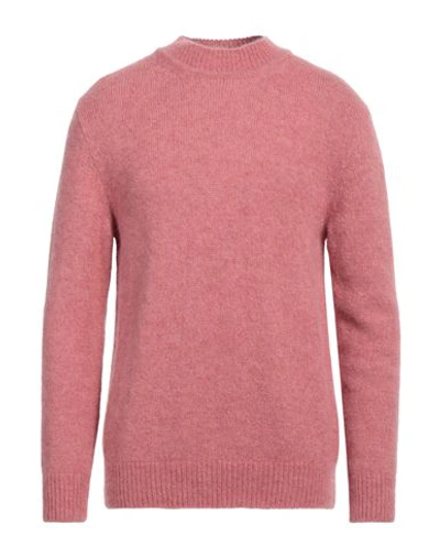 President's Man Sweater Pastel Pink Size M Alpaca Wool, Polyamide, Wool