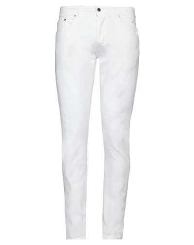 Liu •jo Man Man Pants White Size 42 Cotton, Elastane In White