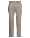 Circolo 1901 Man Pants Khaki Size 36 Cotton, Elastane In Beige