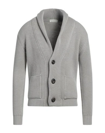 Filippo De Laurentiis Man Cardigan Grey Size 40 Super 180s Wool