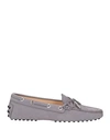Tod's Woman Loafers Antique Rose Size 7.5 Soft Leather In Pink