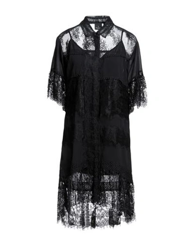Pinko Woman Mini Dress Black Size 4 Polyester