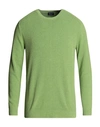 Drumohr Man Sweater Light Green Size 36 Cotton, Polyamide