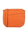 Valextra Woman Cross-body Bag Orange Size - Calfskin