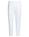 Armani Exchange Man Pants White Size Xxl Cotton, Polyester