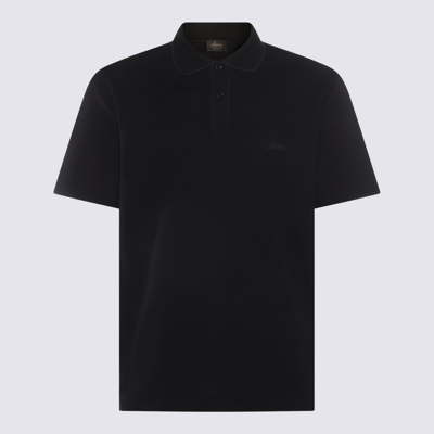 Brioni Polo Shirts In Negro