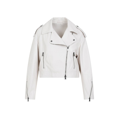 Giorgio Armani Brunello Cucinelli Jacket In White
