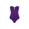 Eres Cassiopée Strapless One-piece Swimsuit In Pink & Purple